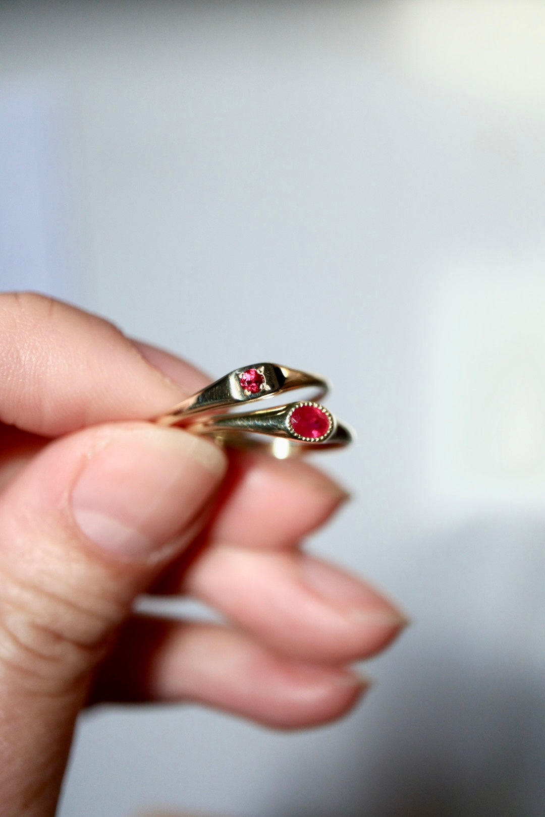 Galene Ring, Ruby