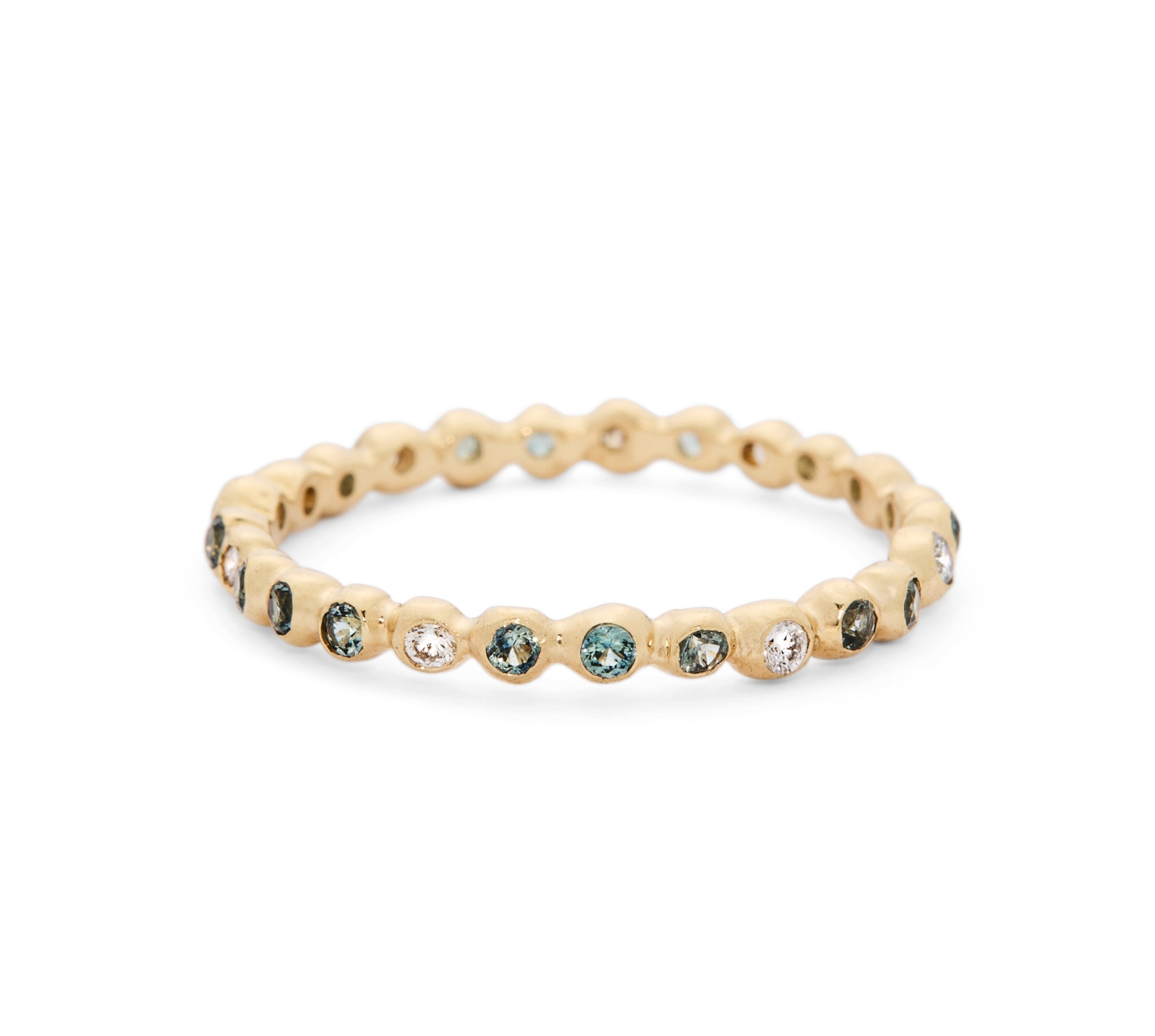 Ocean Light Eternity Ring