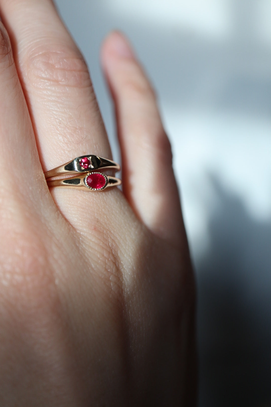 Galene Ring, Ruby