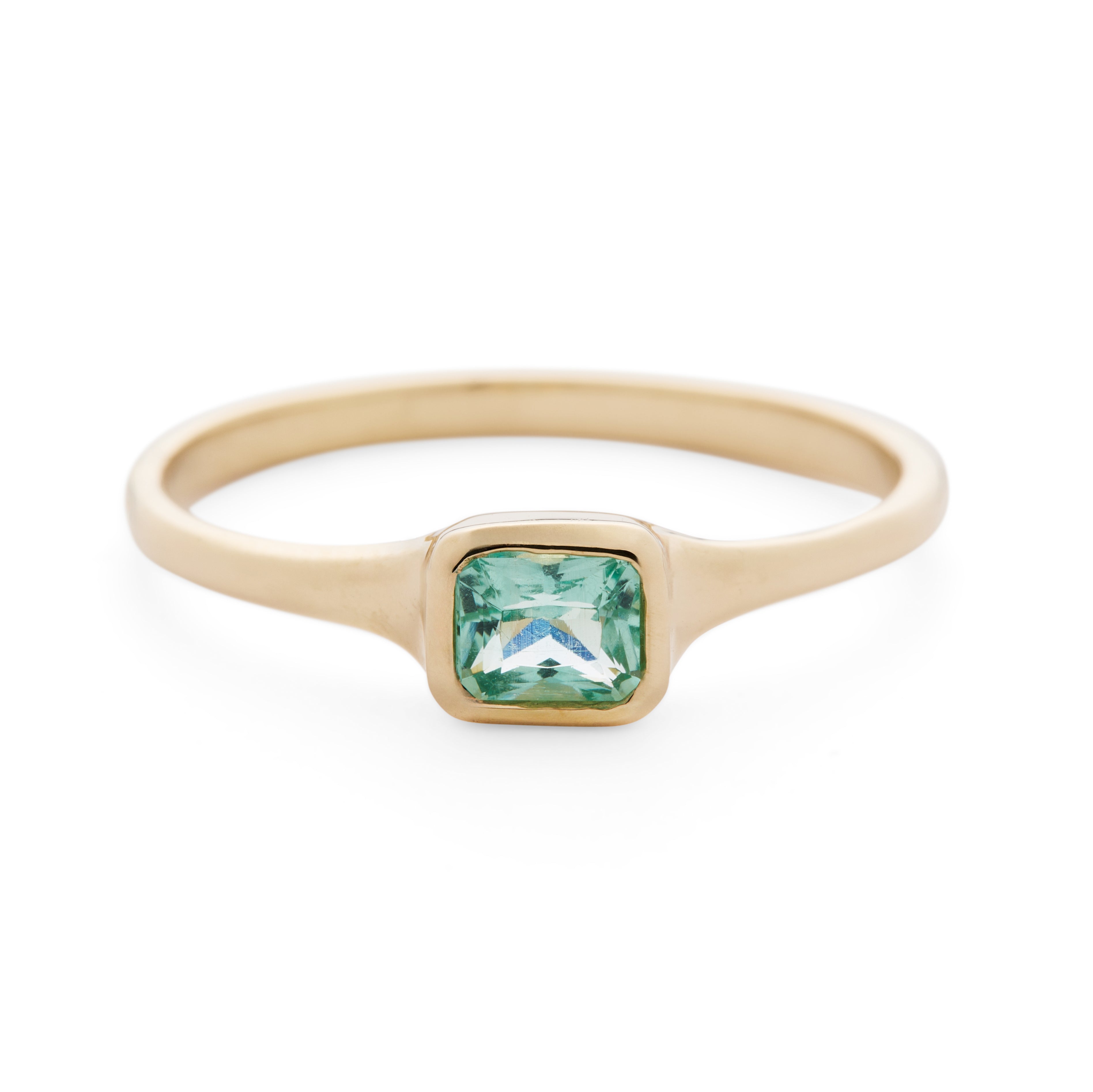 The Portal Ring - Green Beryl