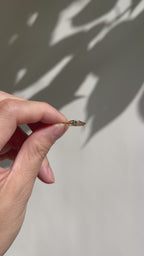 Little Signet Ring, Emerald